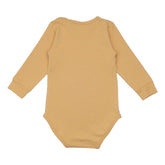 Long-sleeved bodysuit made of cotton (organic)